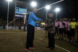 Pembukaan Turnamen Bola Volly Bina Muda Cup 1 Toboyo